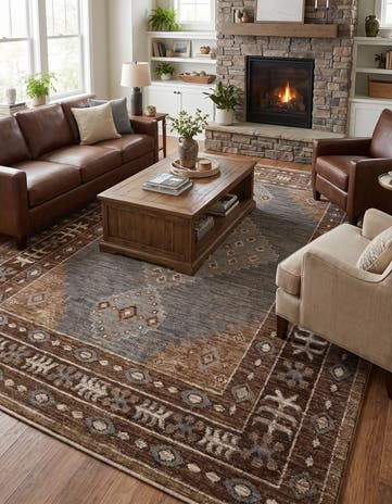 Blue Grand Tradition Rug