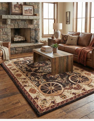 Black Pioneer Rug