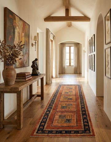 2' 10 x 8' 10 Luribaft Wool Runner Rug