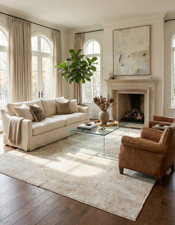 Detail image of  8' 6 x 11' 5  Hand Knotted Ultra Vintage Persian Wool Rug