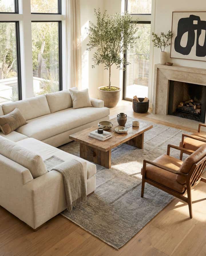 8' 7 x 12' 6 Hand Knotted Moroccan Wool Rug