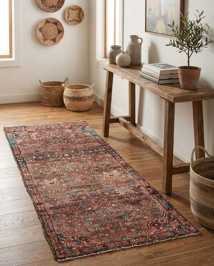 2' 9 x 6' Hand Knotted Ultra Vintage Persian Wool Runner Rug
