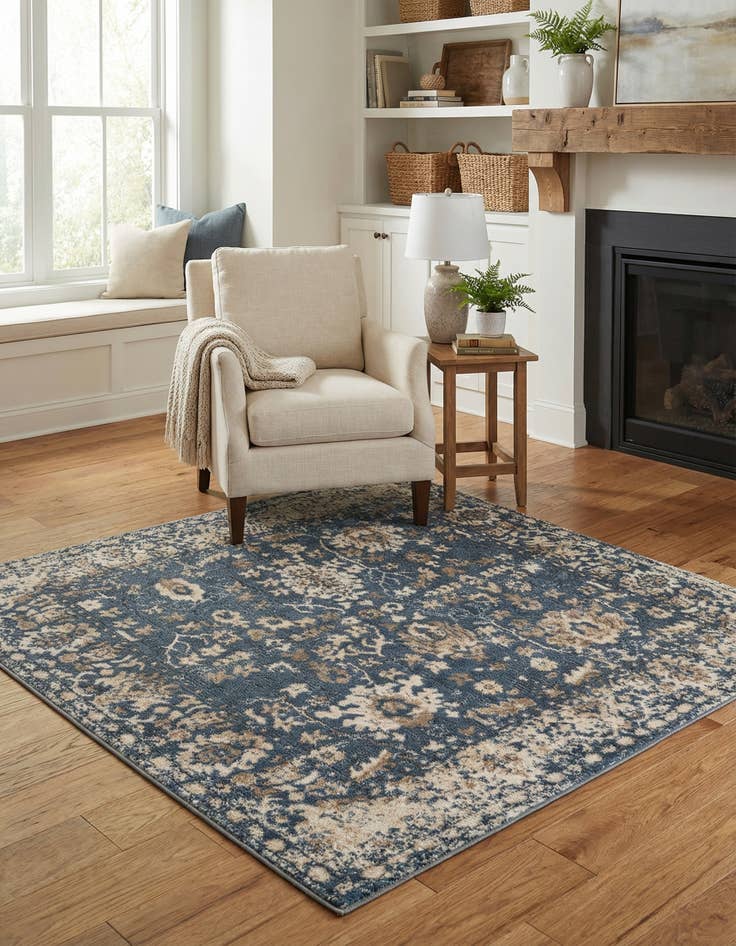 Detail image of 4' x 4' Oregon Square Rug