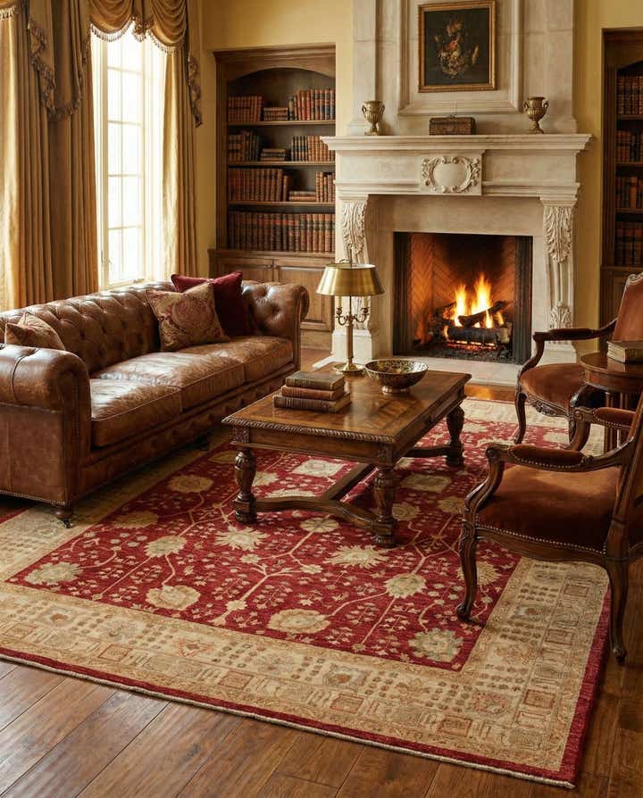 8' 5 x 11' 7 Hand Knotted Ariana Ziegler Rug