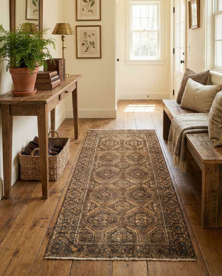 2' 11 x 6' 11 Hamedan Runner Rug