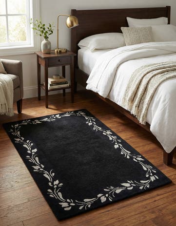2' 11 x 3' 8 Hand Knotted Darya Wool Rug