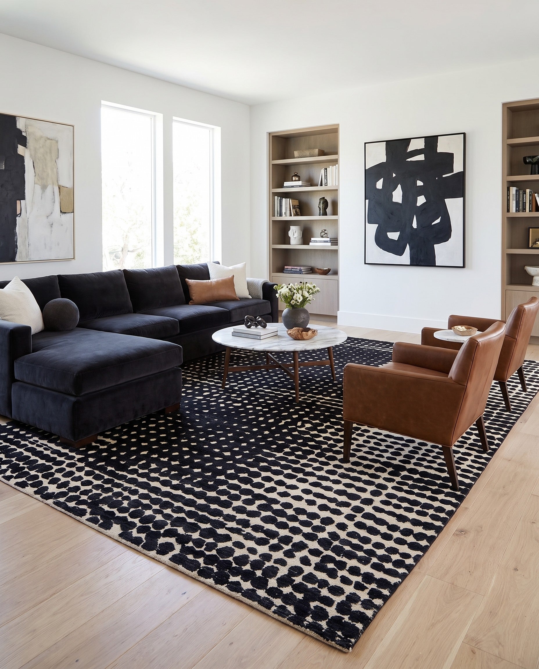 9' 10 x 14' Hand Knotted Darya Wool Rug