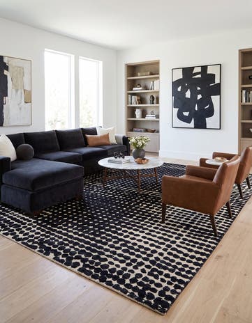 9' 10 x 14' Hand Knotted Darya Wool Rug