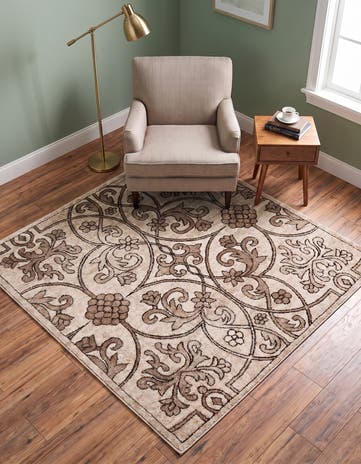 4' x 4' Himalaya Square Rug