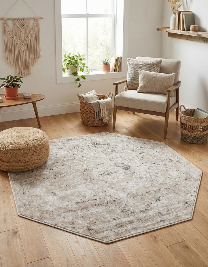5' 3 x 5' 3 Oregon Octagon Rug