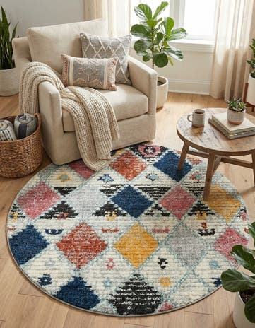 Morocco Round Rug