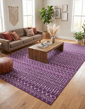 Violet Kasbah Trellis Rug