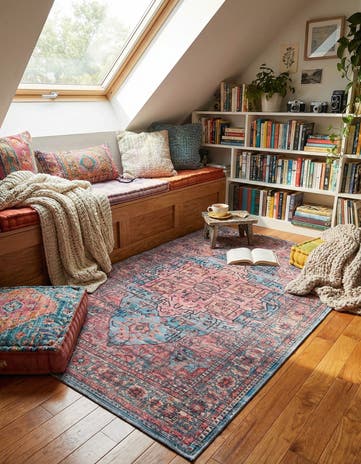 4' x 6' Washable Maahru Rug