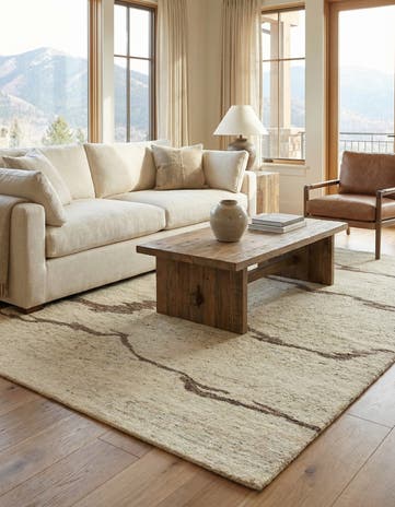 4' 1 x 6' Hand Knotted Tibet Wool Rug