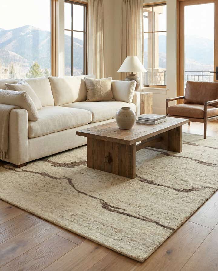 4' 1 x 6' Hand Knotted Tibet Wool Rug