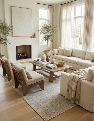 8' 10 x 12' 2 Hand Knotted Moroccan Wool Rug