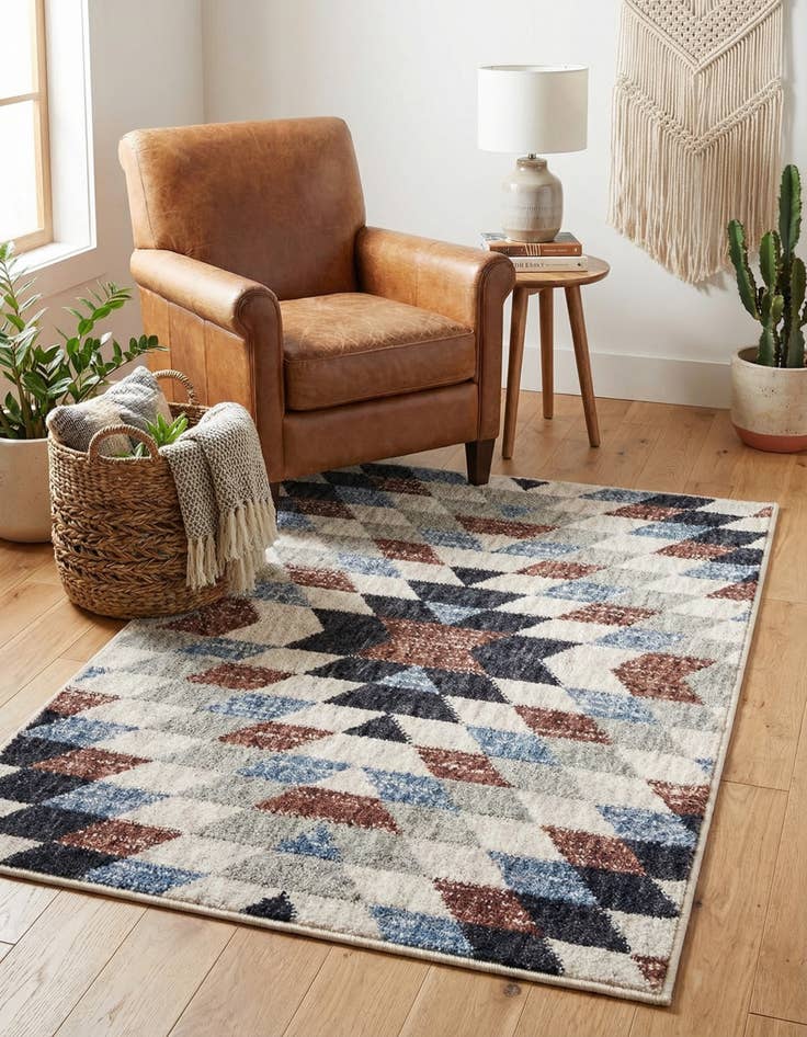 Detail image of 2' x 3' Eco Southwestern Rug