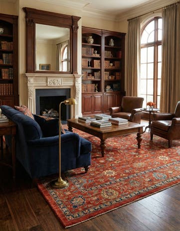 8' 6 x 11' 1 Ziegler Wool Rug