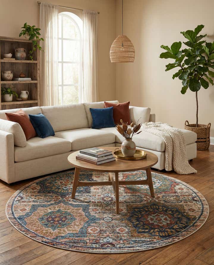 8' x 8' Isabella Round Rug