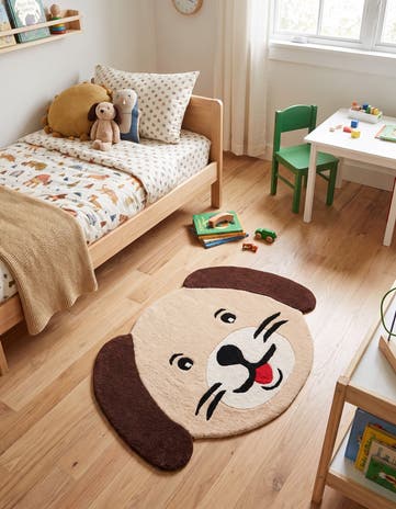 2' x 3' 1 Playtime Kids Wool Freeform Rug