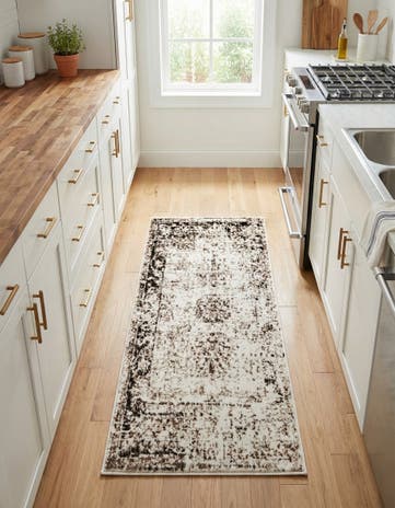 Beige Monte Carlo Runner Rug