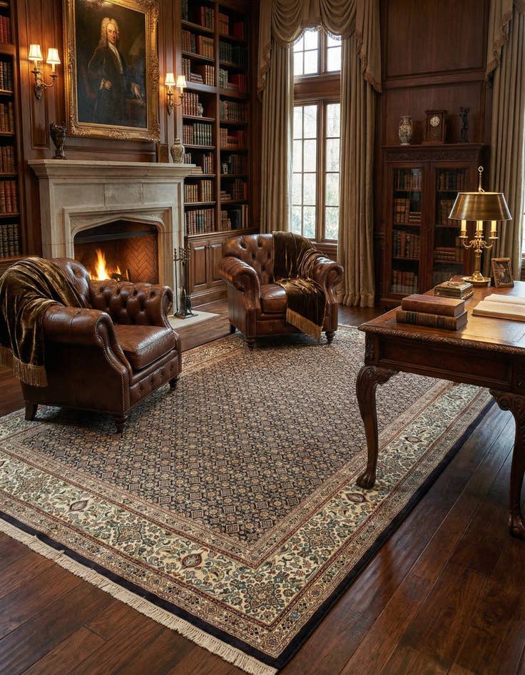 Detail image of 6' 8 x 9' 7 Mood Wool Rug