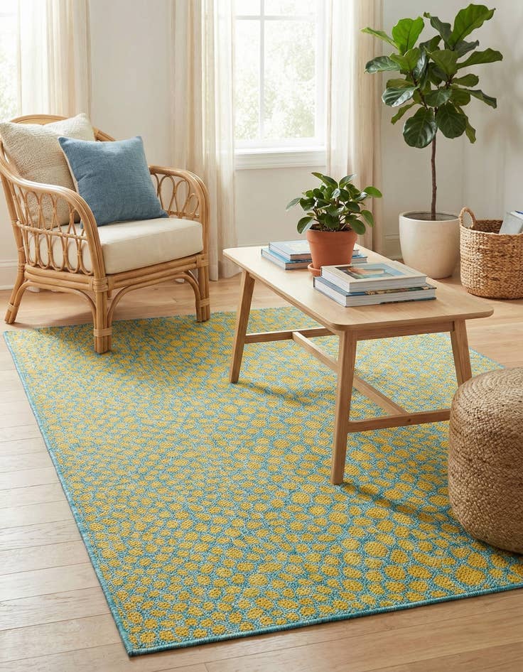 Detail image of 3' x 5' 3  Washable Jill Zarin Cape Town Indoor / Outdoor Rug