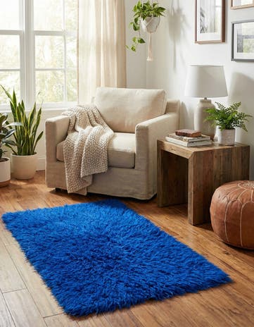 2' 2 x 4' Hand Knotted Moroccan Wool Runner Rug