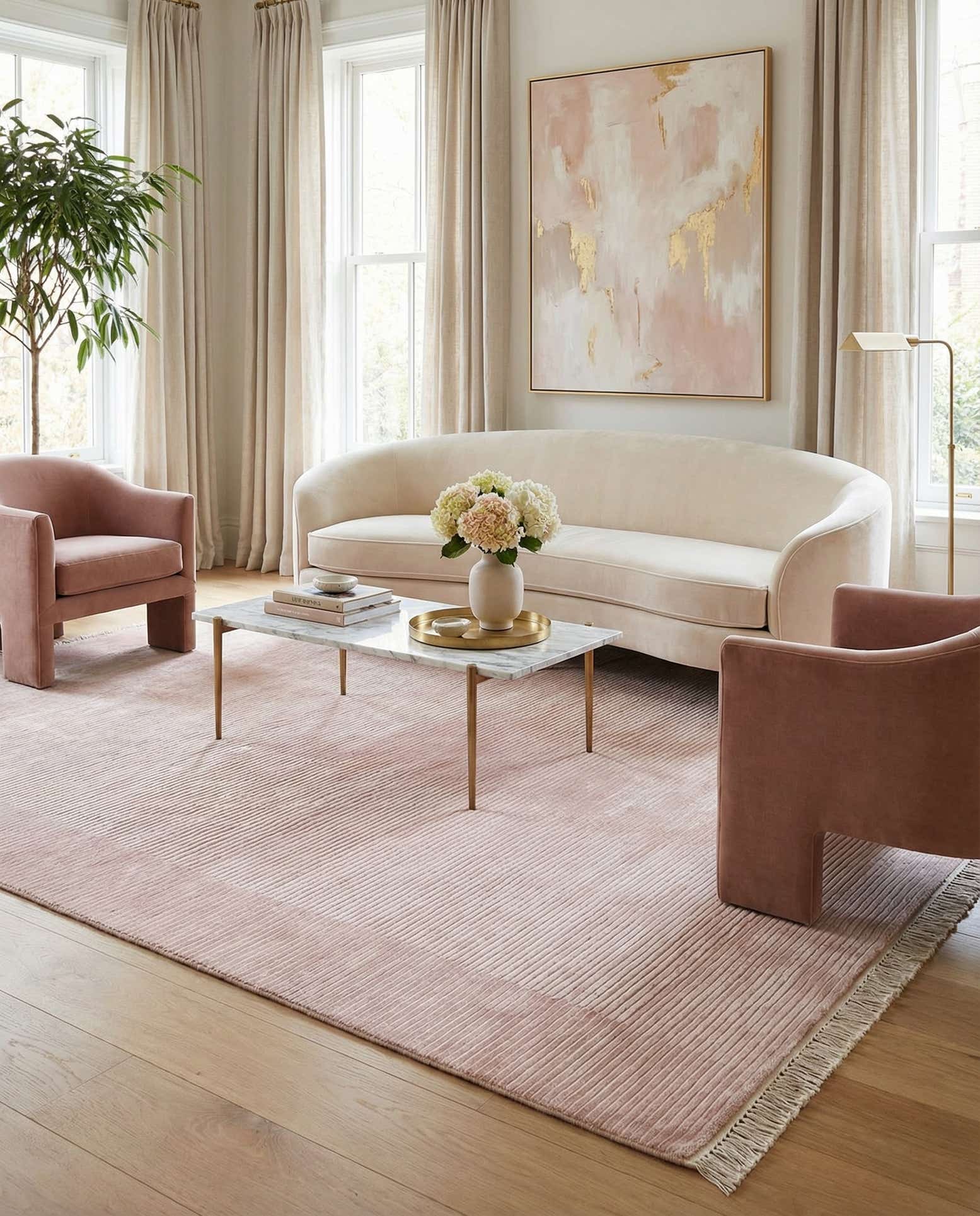 8' 2 x 10' 2 Hand Knotted Darya Rug