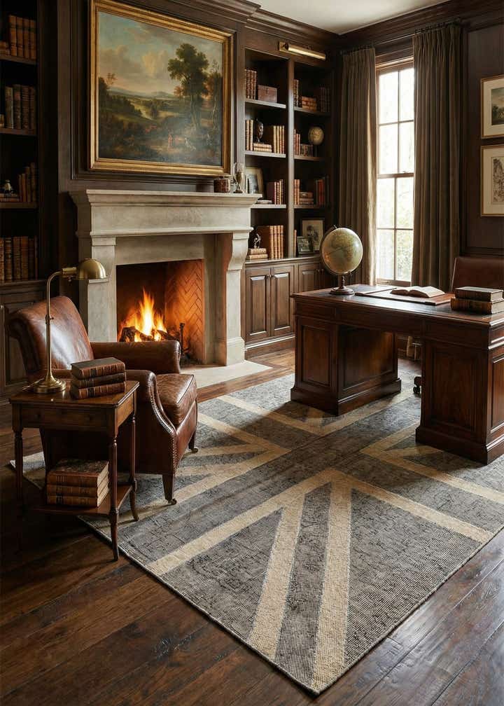 5' x 6' 6 Hand Knotted Ultra Vintage Persian Wool Rug