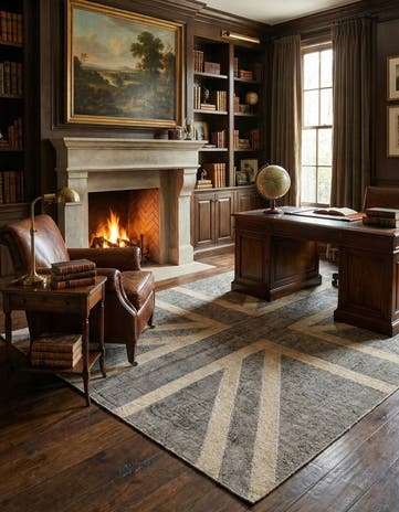 5' x 6' 6 Hand Knotted Ultra Vintage Persian Wool Rug