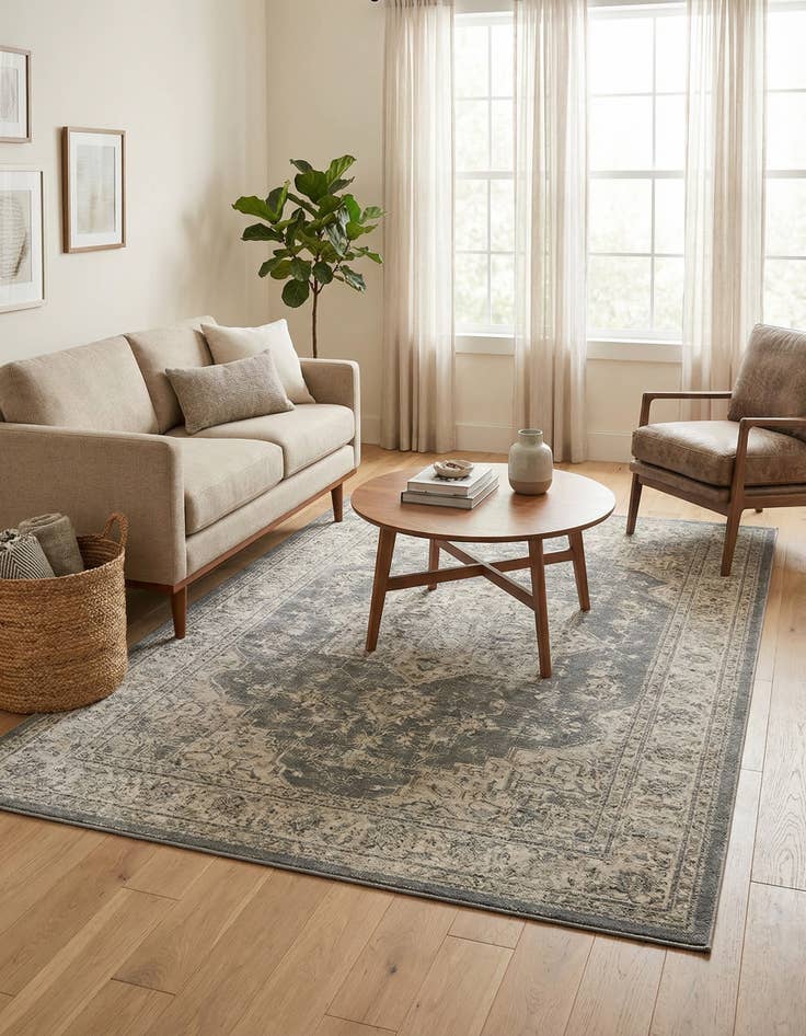 Detail image of 5' 3 x 8' Finsbury Rug