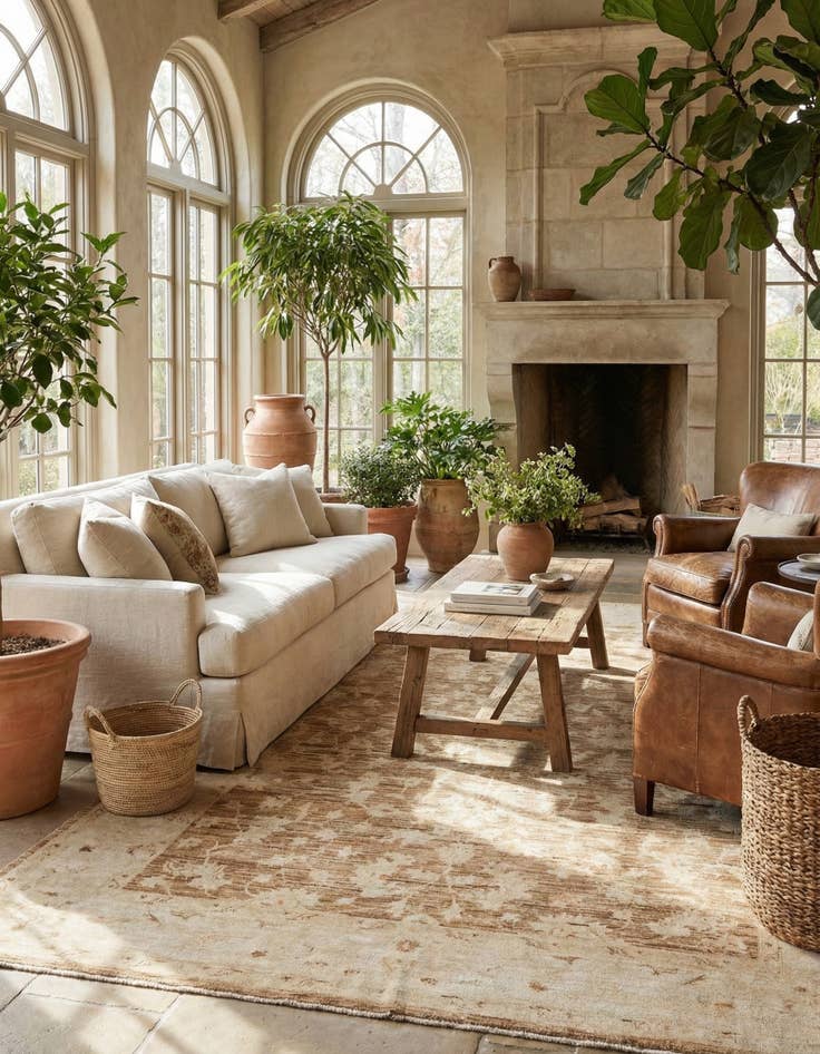 Detail image of 6' x 8' 8  Hand Knotted Peshawar Ziegler Rug