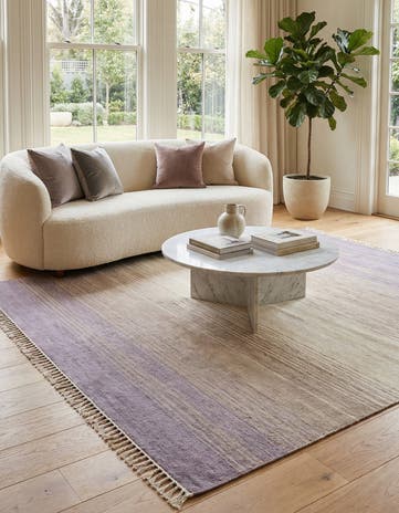 4' 10 x 6' 9 Hand Knotted Darya Wool Rug