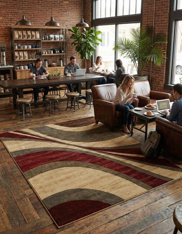 10' x 13' 1 Cafe Rug