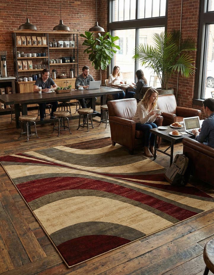 10' x 13' 1 Cafe Rug