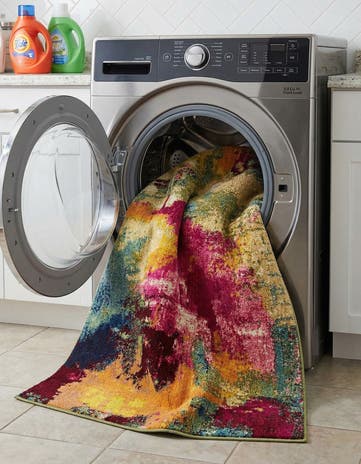 Washable Hyacinth Rug