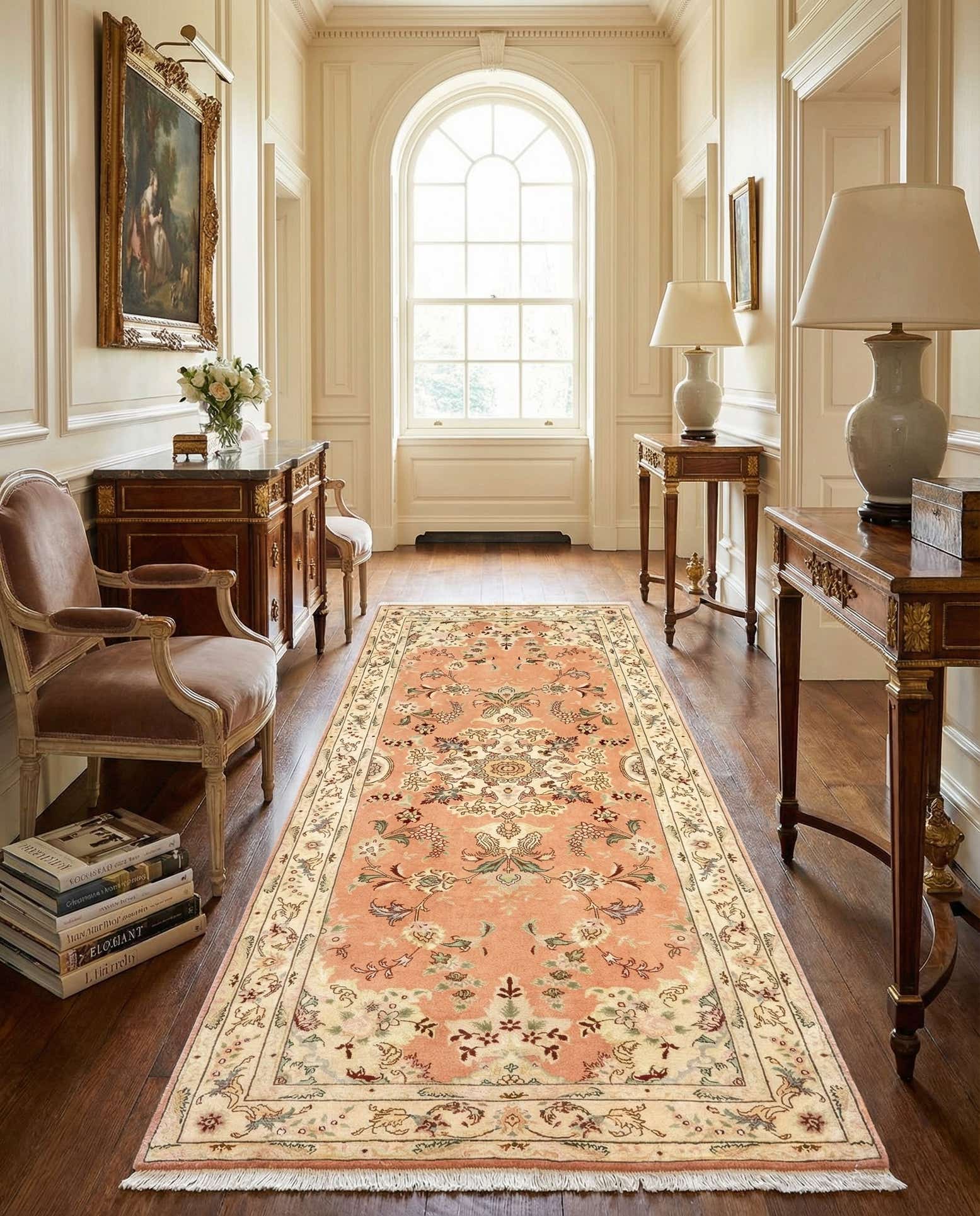 2' 9 x 6' 8 Tabriz Runner Rug