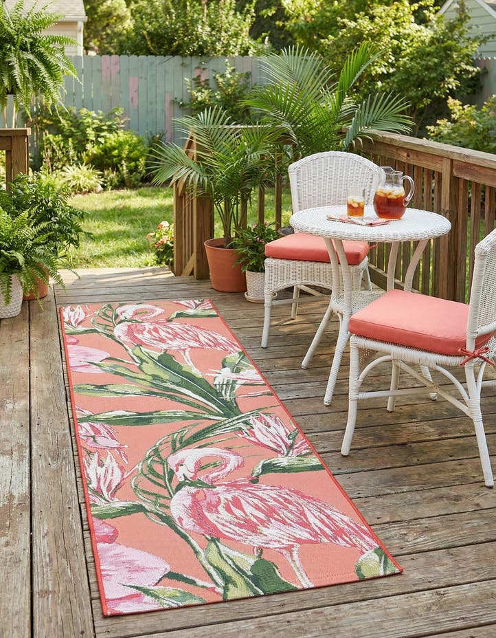 2' x 6' Easy-Clean Botanical Indoor / Outd...