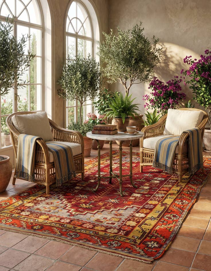 Detail image of 4' 5 x 7' 5 Ketes Rug