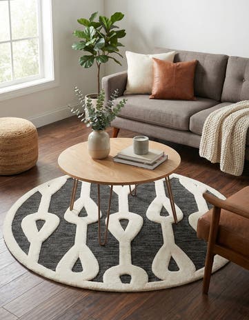 6' x 6' Prismatic Round Rug