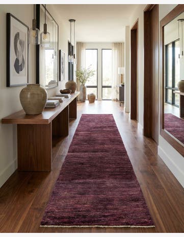 2' 6 x 14' 3 Hand Knotted Modern Ziegler Runner Rug