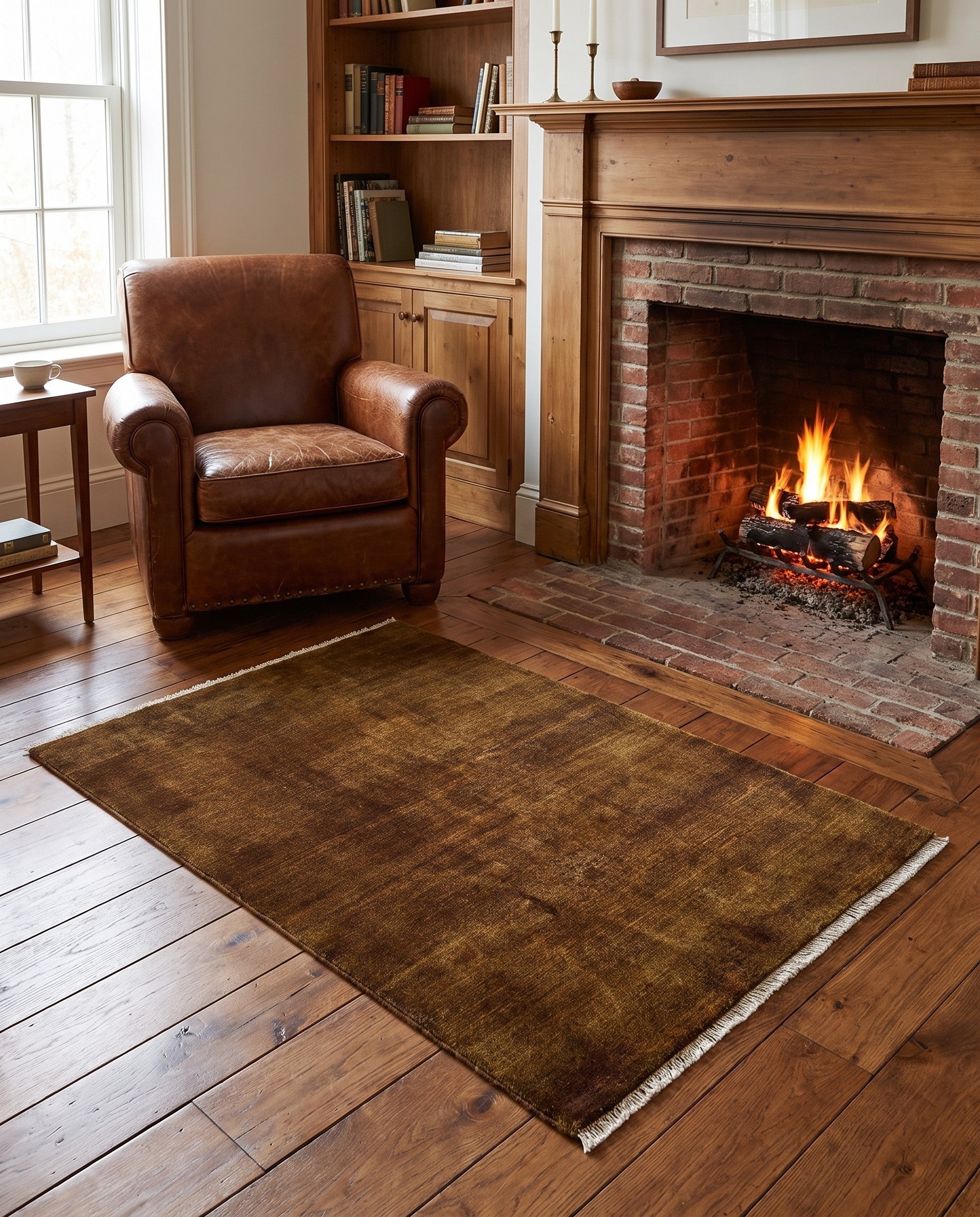 3' 10 x 6' Hand Knotted Ziegler Modern Rug