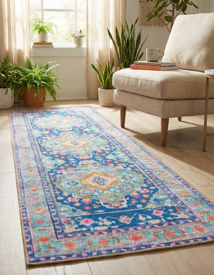 Detail image of 2' 6 x 10' Timeless Runner Rug