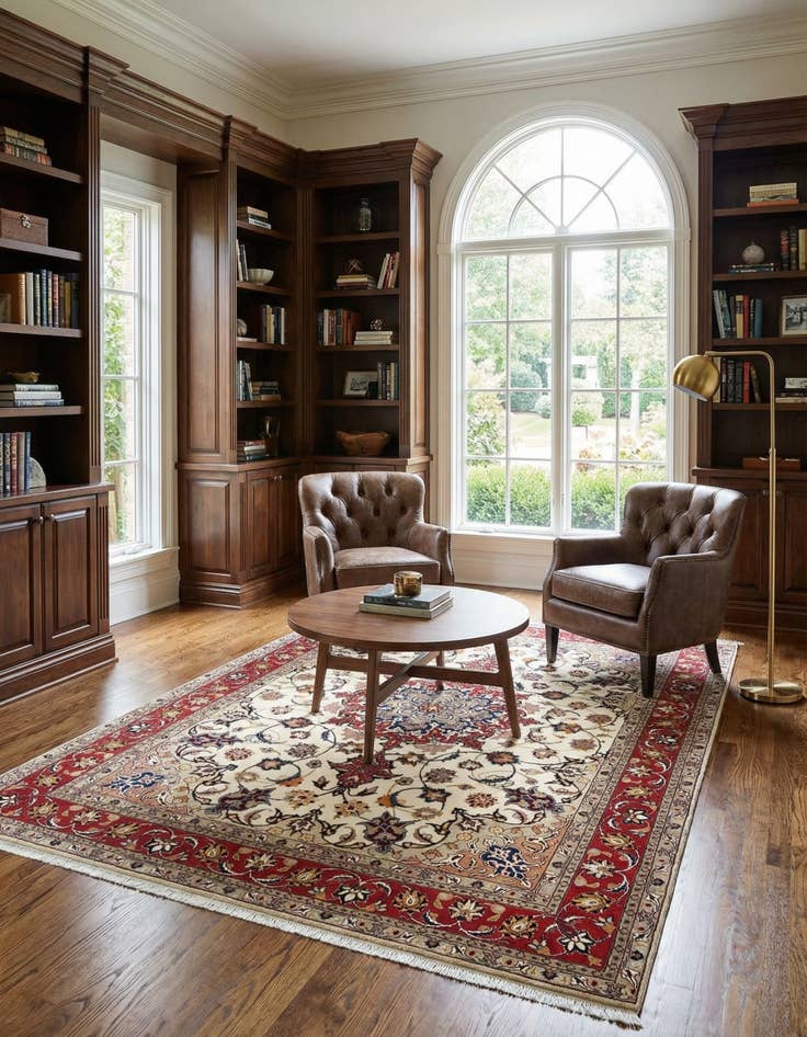 Detail image of 5' x 6' 9 Tabriz Rug