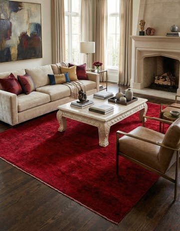 8' 5 x 10' Hand Knotted Darya Wool Rug