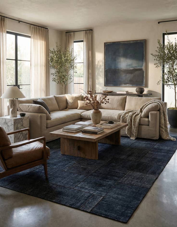 Detail image of 8' 4 x 11' 7  Hand Knotted Ultra Vintage Persian Wool Rug