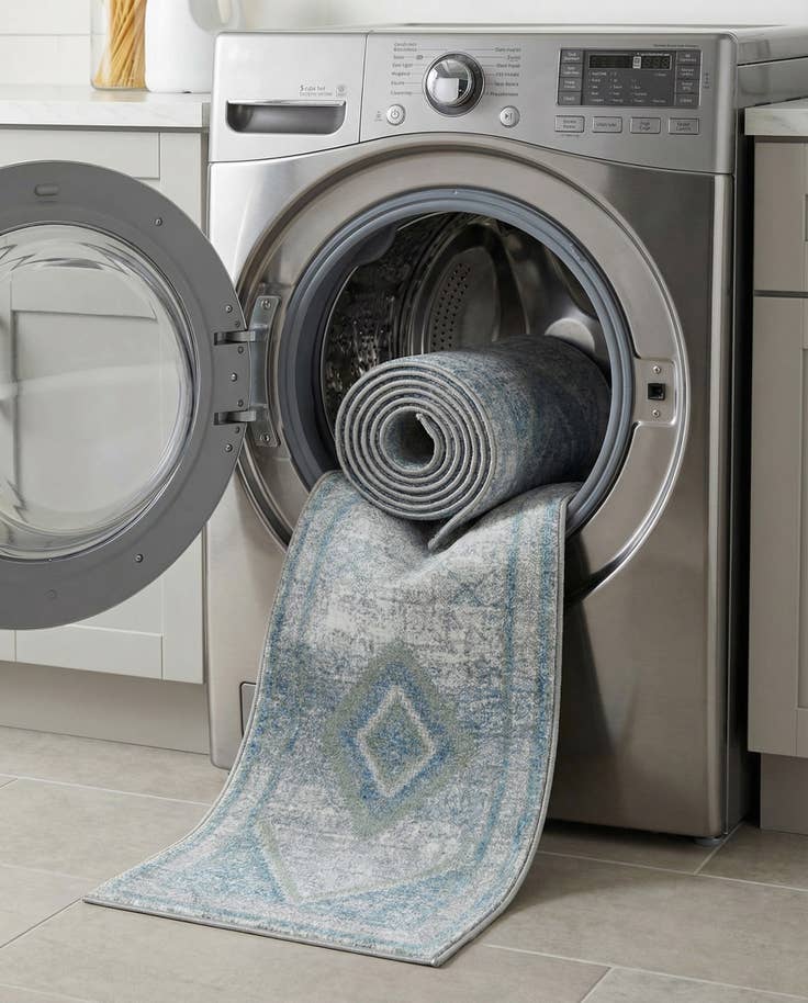 Detail image of 60cm x 245cm Kamala Washable Alfombra Pasillera