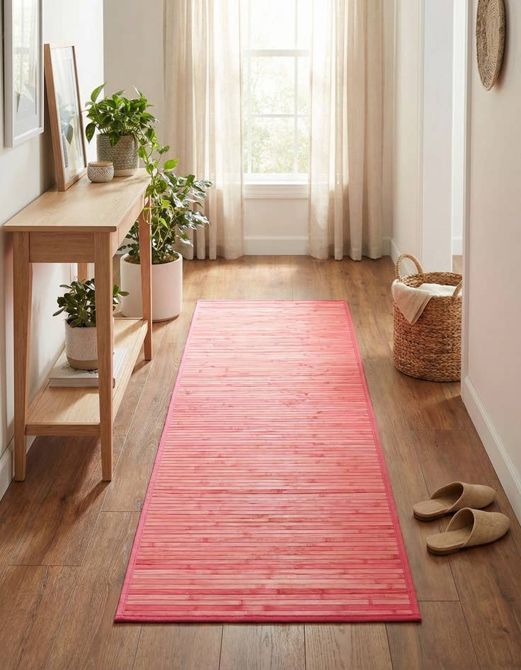 Detail image of 2' x 6' Bamboo Runner Rug