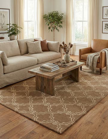 5' x 8' Luna Wool Rug